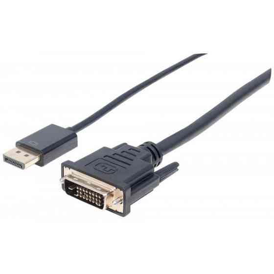 Кабель DisplayPort M — DVI-D 25 M, 3.0 м, Manhattan (152136) Київ
