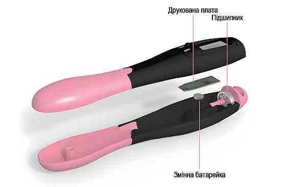 Швидкісна скакалка з лічильником EasyFit чорний-рожевий Коломия