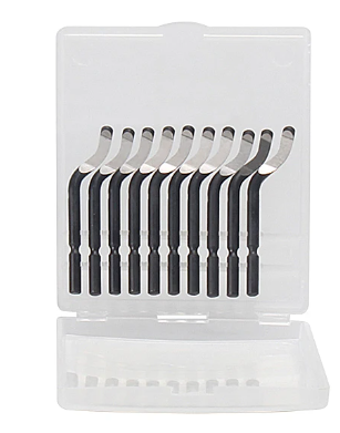 Набор лезвий BS1010 для ножа по обработке пластиковых 3d деталей Киев - изображение 2