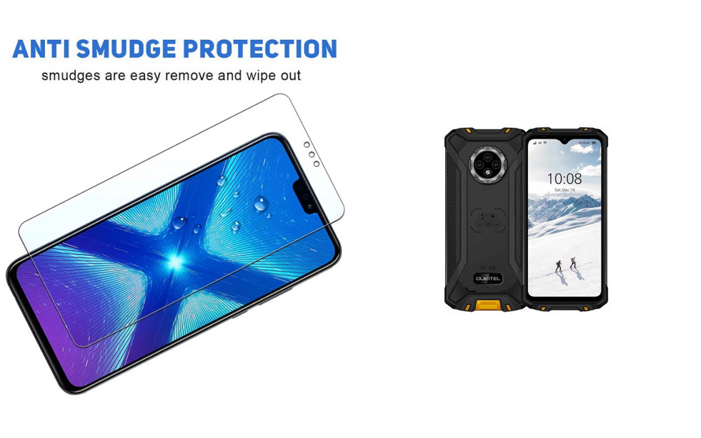Захисне скло NeoGlass для Oukitel WP8 Pro – надпрозоре та стійке Київ - фото 3