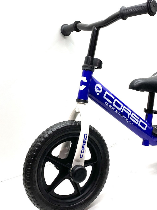 Велобіг CORSO SPRINT сталева рама колеса 12 дюймів підставка для ніг Синій (JR-96033) Чернігів - фото 4