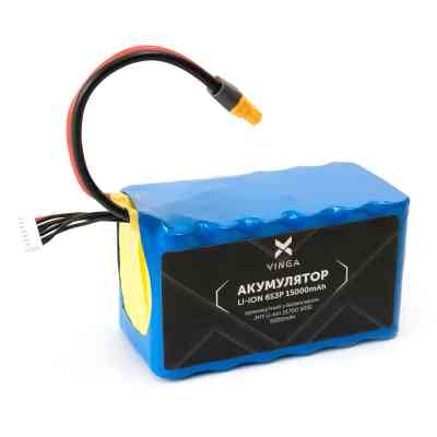 Акумулятор для дрона Vinga Li-ion 6S3P 15000mAh з балансиром (JHY Li-Ion 21700 5000mAh) (V6S3P-5000) Вінниця