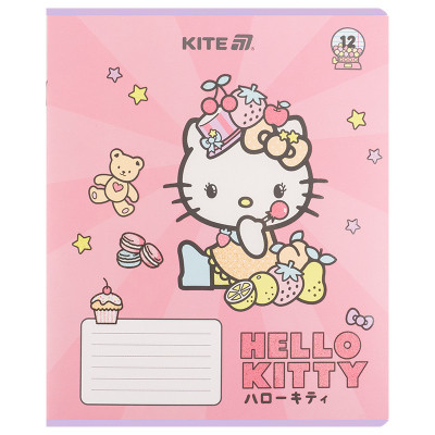 Тетрадь Kite Hello Kitty, 12 листов, линия (HK25-234-1) Винница - изображение 12