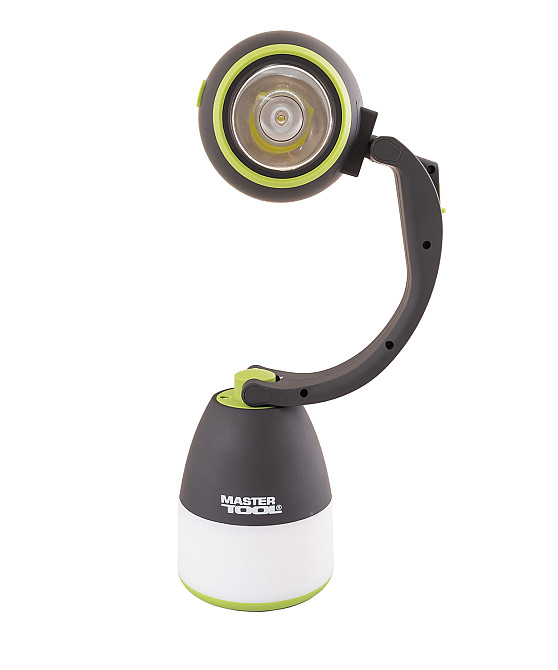 MASTERTOOL Ліхтар MASTERTOOL 3в1 3 режими 160х130х85 мм LED+10xSMD LED 3xAA ABS 94-0805 Коломия - фото 4