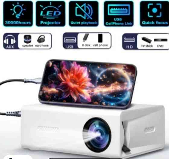 Новый проектор лед мини. Харьков