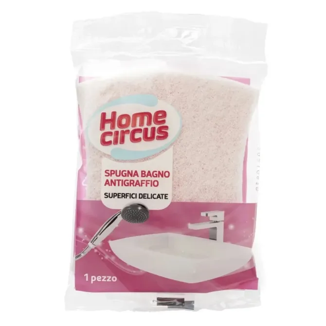 Губка для прибирання ванної кімнати Home Circus Spugna Bagno Antigraffio Superfici Delicate, 1 шт. Львів - фото 1