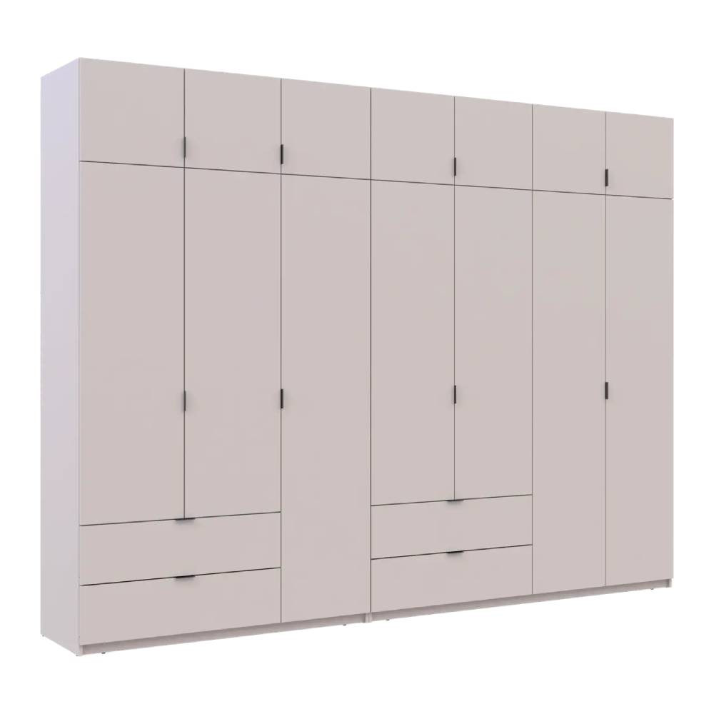 Шафа для одягу Doros Лукас Кашемір 3+4 ДСП 315х50х240 DRS-011719 (42005136) Львів - фото 6