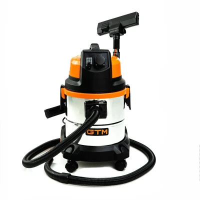 Пилосос будівельний GTM JN503 1600Вт/220В, бак 20л, сухе/вологе (JN503) Вінниця - фото 1