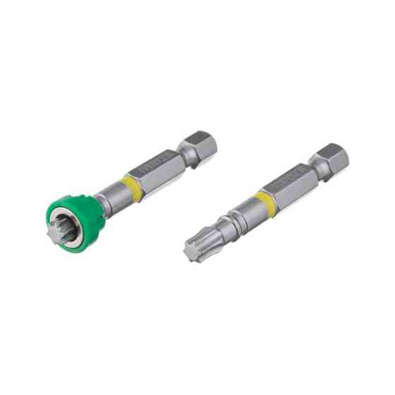 Комплект викруткових насадок, Torx T30 з обмежувачем, 1/4"×50 мм, S2, 2 од., STORM Львів