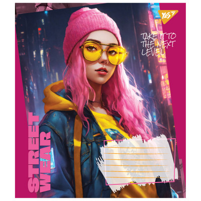 Тетрадь Yes Street wear А5 36 листов клетка (767071) Винница - изображение 3