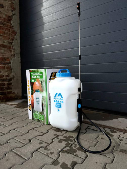 Ранцевий акумуляторний обприскувач AGRIMOTOR ASA-12 (12 літрів) 12В/8Ач Київ - фото 7