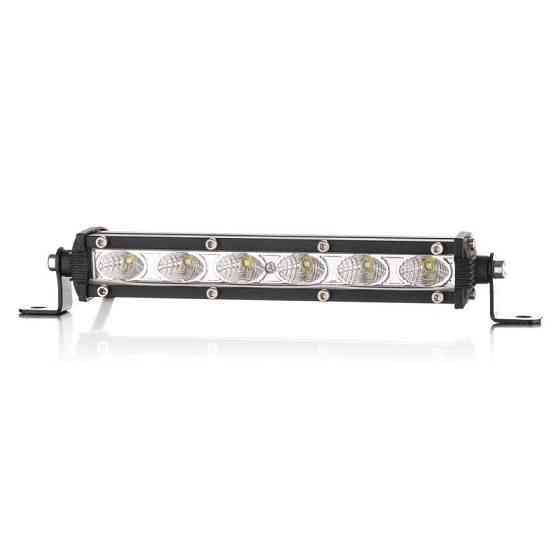 Світлодіодна фара AllLight E-18W однорядна 6chip OSRAM 3535 Flood 9-30V Харків