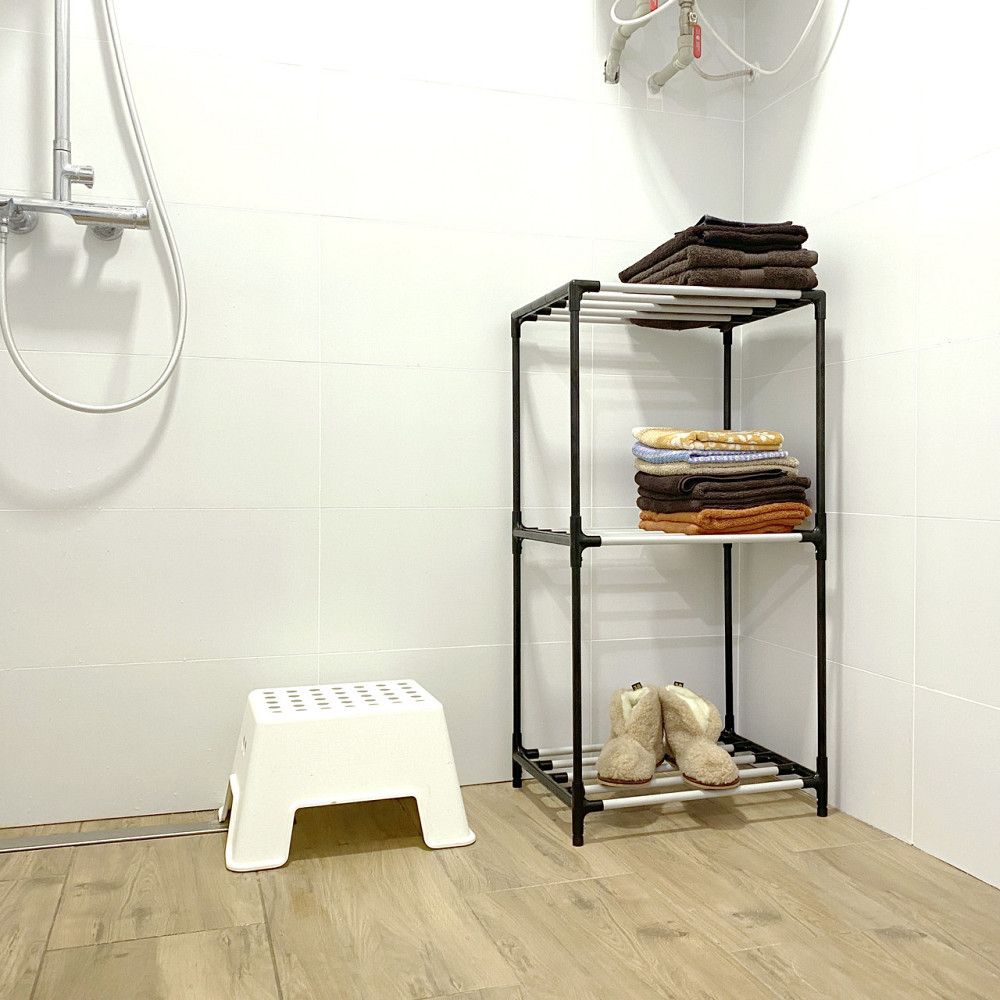 2 в 1 - сушарка для білизни та взуття - Jira З-х рівнева підлогова невелика сушарка для одягу у ванн Бориспіль - фото 9