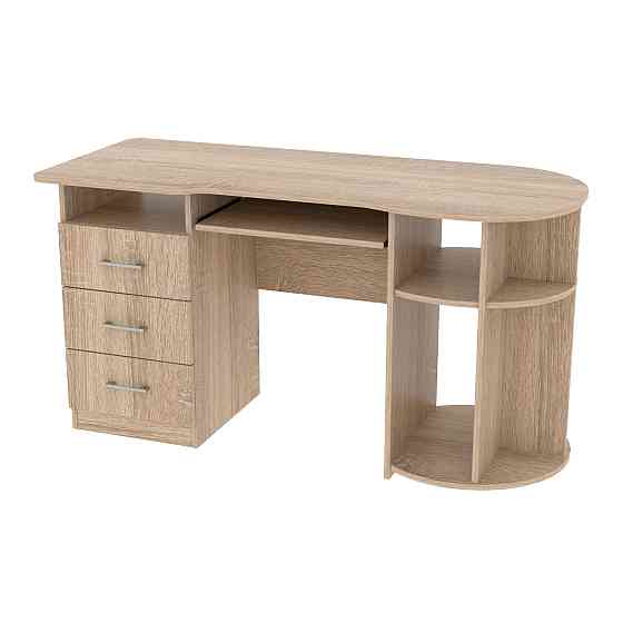 Стол письменный СКП-2 №11, Дуб Сонома, 1300/600/760 Львов