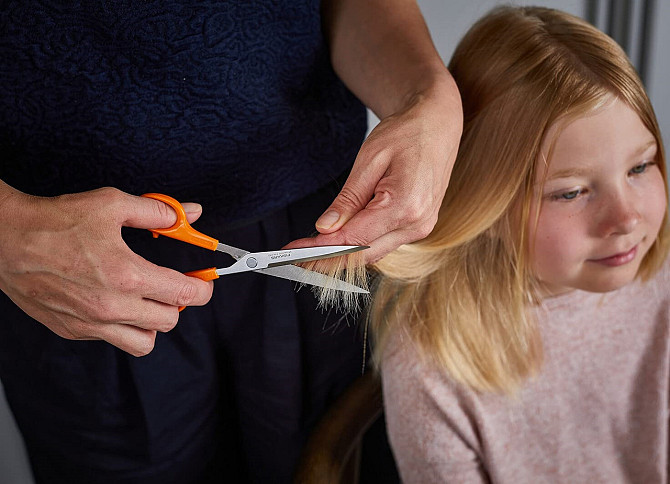 Парикмахерские Ножницы для волос 17 см Fiskars 