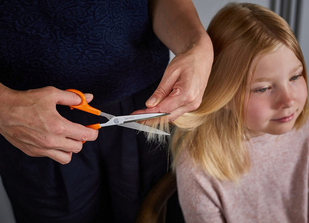 Парикмахерские ножницы для волос 17 см Fiskars 