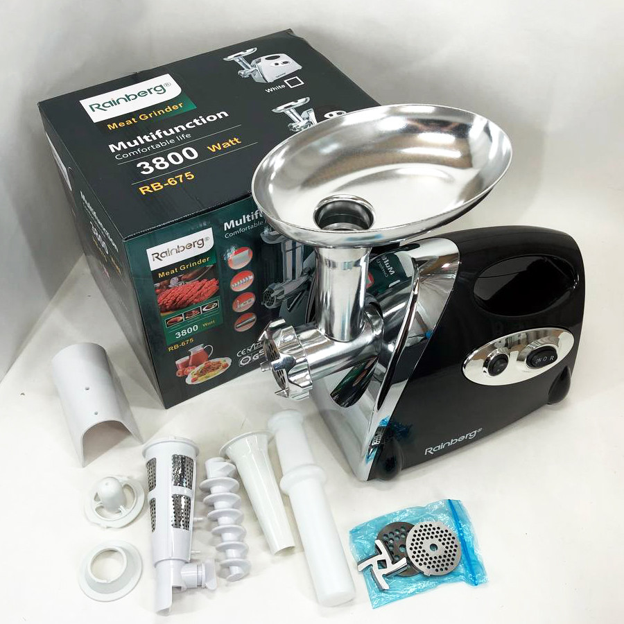 Електром'ясорубка з насадками для овочів, Електром'ясорубка для дому електрична з насадками WN-21 Львів - фото 6