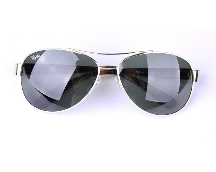 Сонцезахисні окуляри в стилі RAY BAN 3386 001 LUX Київ - фото 3