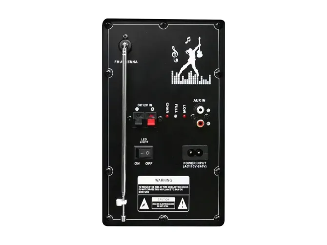 Акустична переносна колонка ZXX-9292 60Вт 10