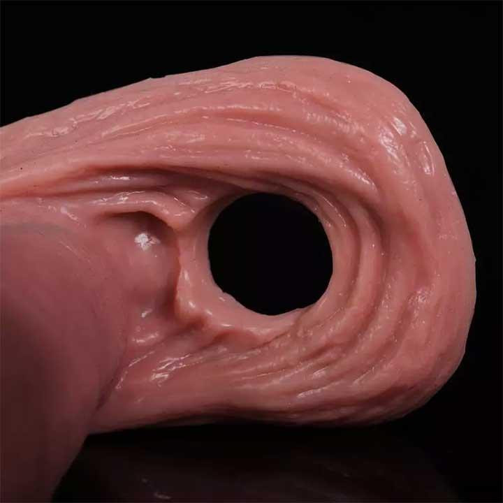 Насадка для збільшення на пеніс і мошонку 17 см Вінниця - фото 4