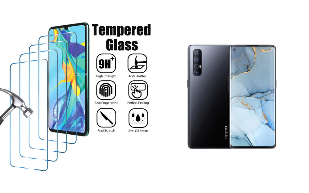 Захисне скло ArmorGlass для Oppo Reno3 Pro – стійке до подряпин та ударів Київ - фото 1