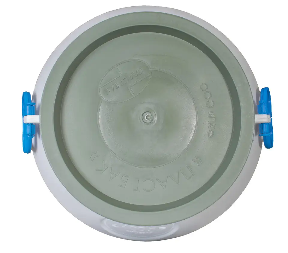 Белая бочка  40л широкая горловина для воды,молока и засолки Днепр - изображение 5