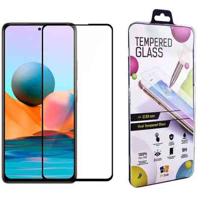 Скло захисне Drobak Xiaomi Redmi Note 10 Pro Black Frame A+ (494923) Вінниця