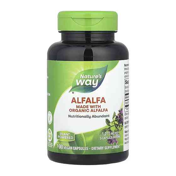Люцерна Nature's Way Alfalfa 100 капсул Луцьк
