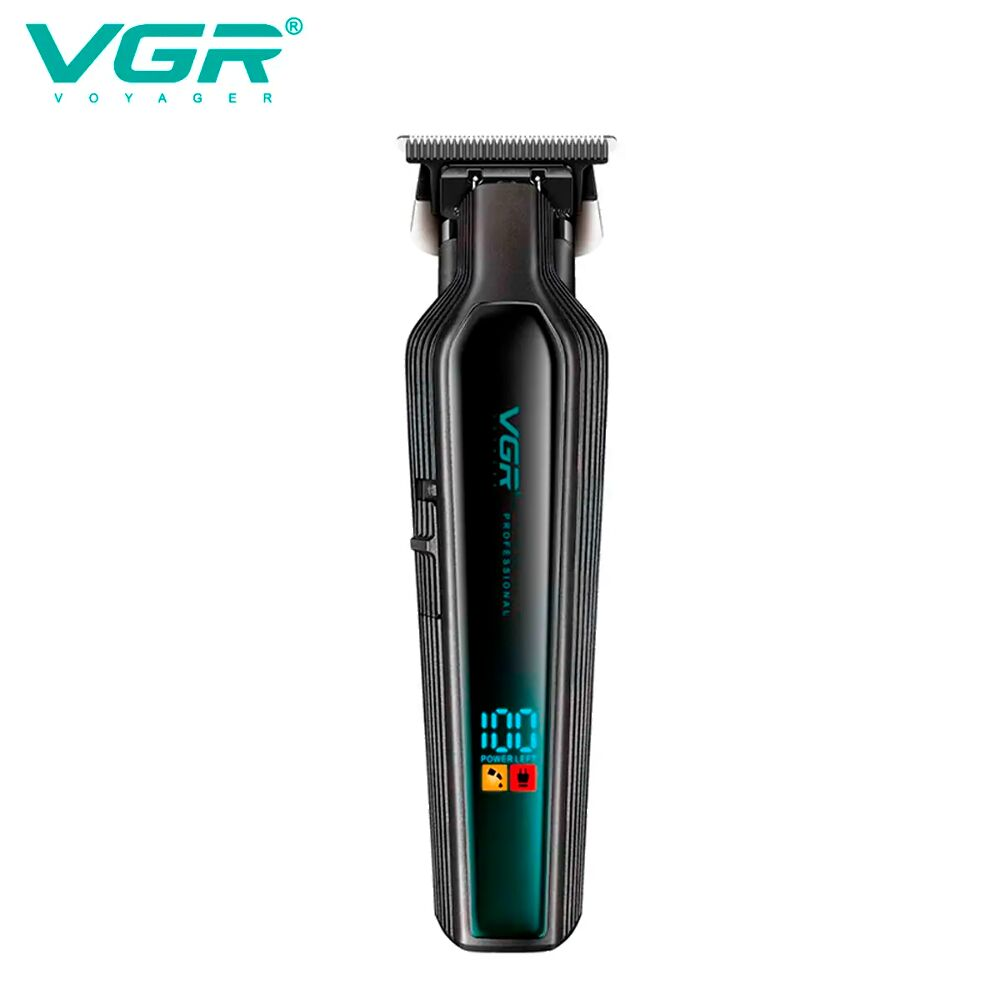 Машинка для стрижки VGR V-930: 7 Вт, 7000 об/хв, 2000 мА·год, до 360 хв, LED, 4 насадки, USB та метал Одеса - фото 8