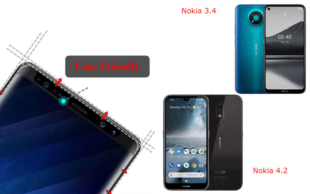 Захисне скло HyperGlass Pro для Nokia 3.4, Nokia 4.2 – максимальна чутливість та захист Київ - фото 4