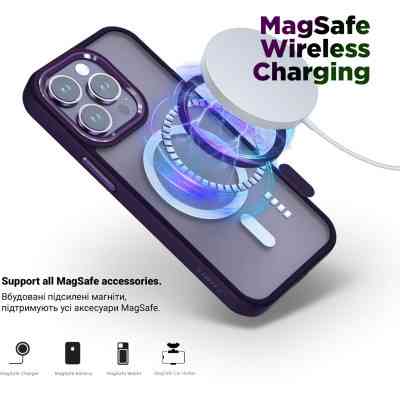 Чохол до мобільного телефона Armorstandart Unit MagSafe Apple iPhone 11 Purple (ARM68875) Вінниця