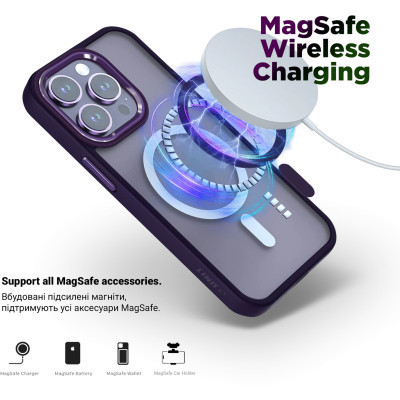Чохол до мобільного телефона Armorstandart Unit MagSafe Apple iPhone 11 Purple (ARM68875) Вінниця - фото 3