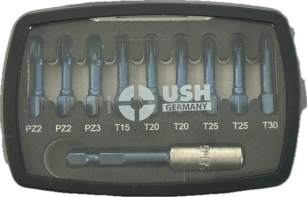 Набор насадок отверточных Blueshock USH: 1/4