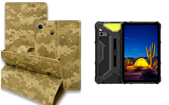 Книжка-трансформер для планшета Ulefone Armor Pad 4 Ultra, колір Black Pixel Київ