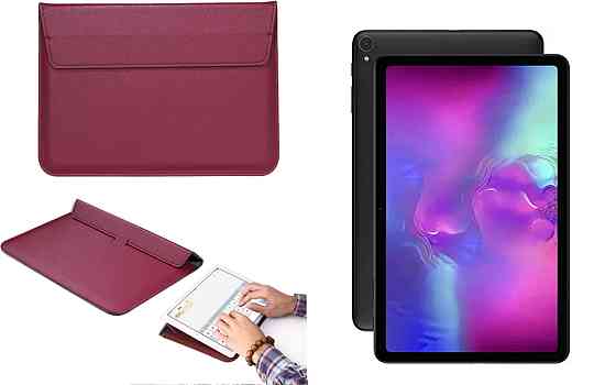 Чехол-конверт VitoCase для ALLDOCUBE iPlay 40, iPlay 40 PRO, с функцией подставки для планшета Бордовый Киев
