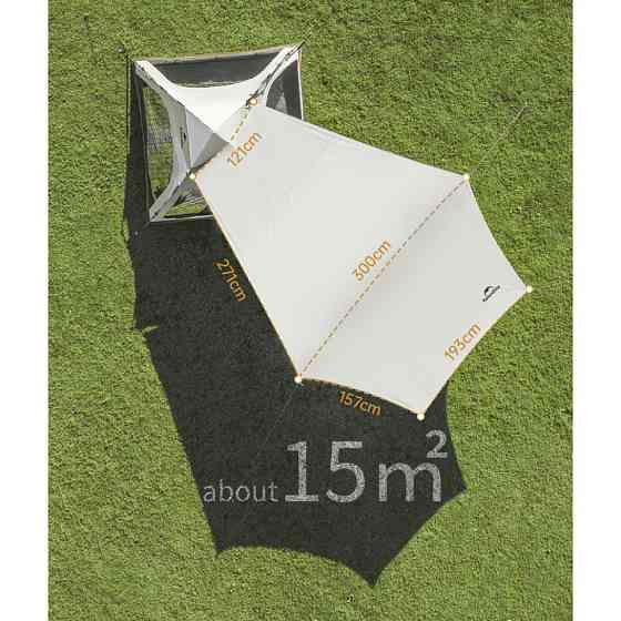 Намет тримісний автоматичний з тентом Naturehike Ango CNK2550WS010 L Коричневий Вінниця