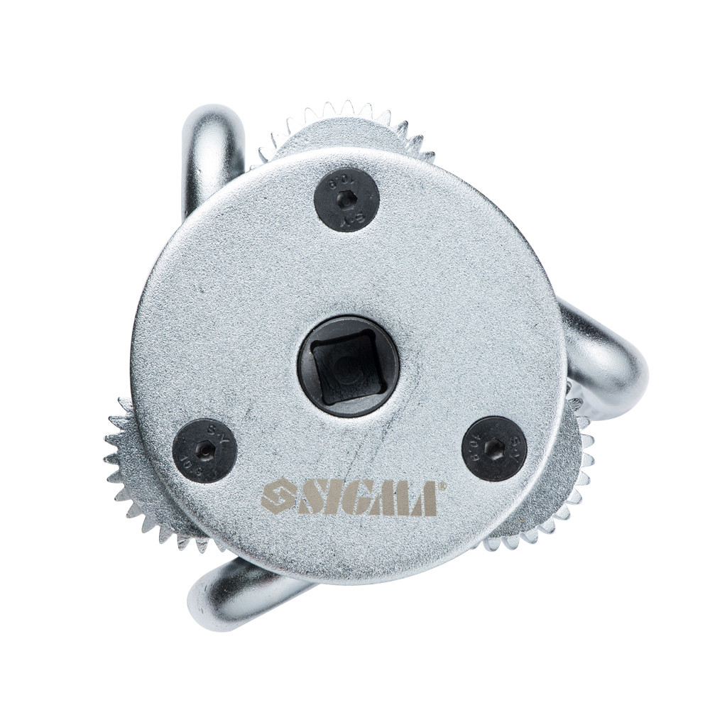 Sigma Съемник масляного фильтра "краб" Ø70-130мм с круглым захватом и переходником 1/2"-3/8" SI Коломия - фото 3