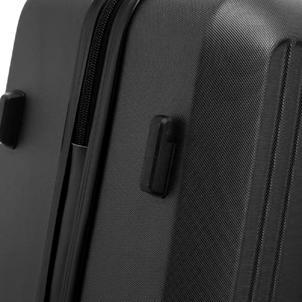 Валіза пластикова WINGS HRR01 велика 75 см чорна Київ - фото 5