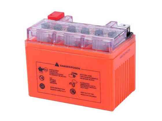 Аккумулятор 4AH-YTX4L-BS гелевый 114*70*86mm оранжевый Мукачево