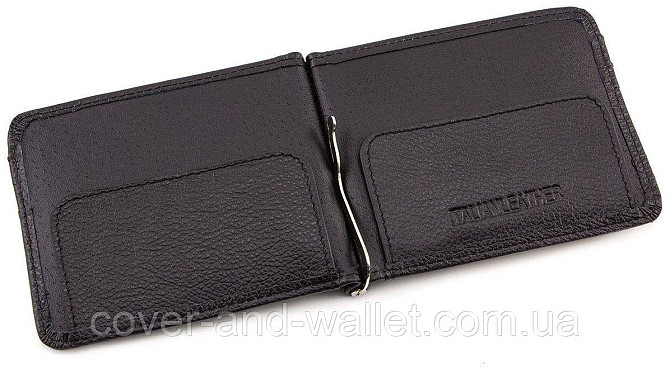 Кожаный зажим для денег без застежки на много карточек ST Leather Киев - изображение 7