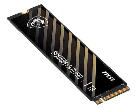 Накопичувач SSD 1TB MSI Spatium M470 Pro M.2 2280 PCIe 4.0 x4 NVMe 3D NAND TLC (S78-440L0J0-P83) ( M.2 2280 ) Харьков