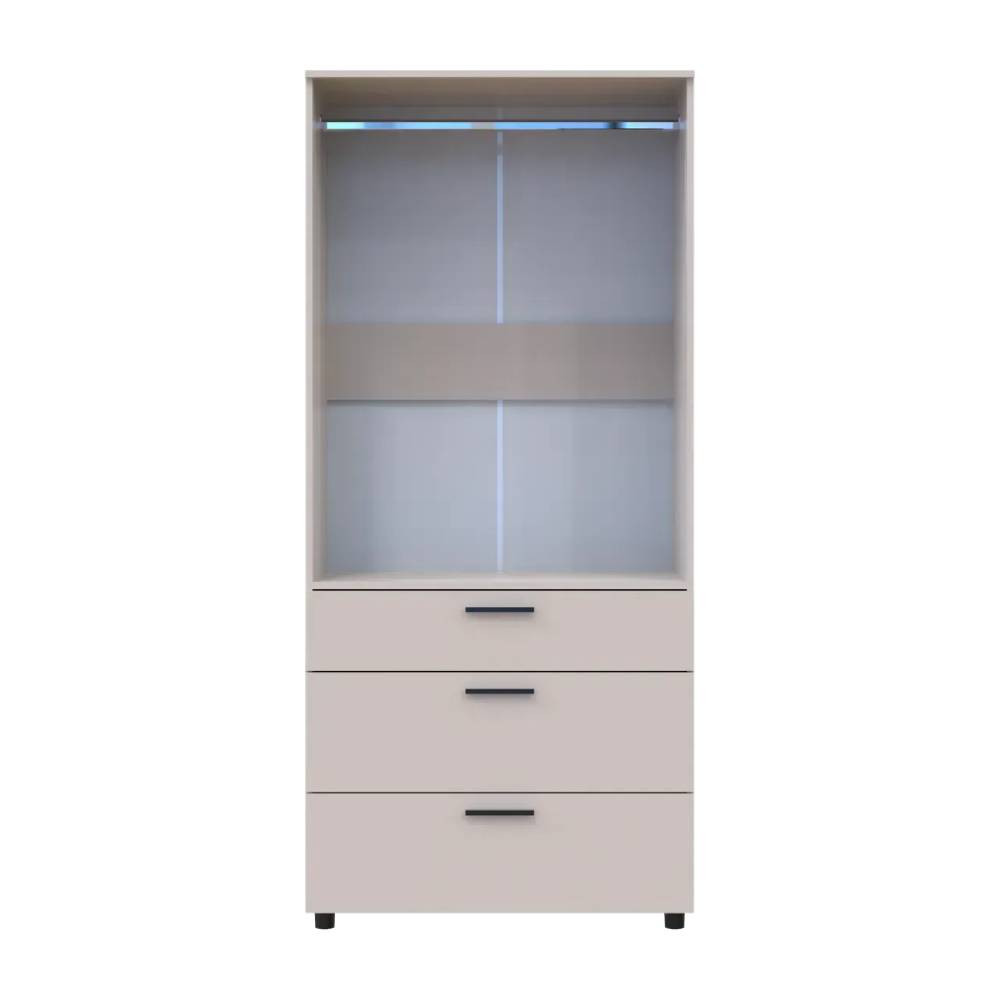 Шафа для одягу Doros Торн Кашемір 2 ДСП/3Ш (штанга) 90х51.6х200 (DRS-012029) Дніпро - фото 7