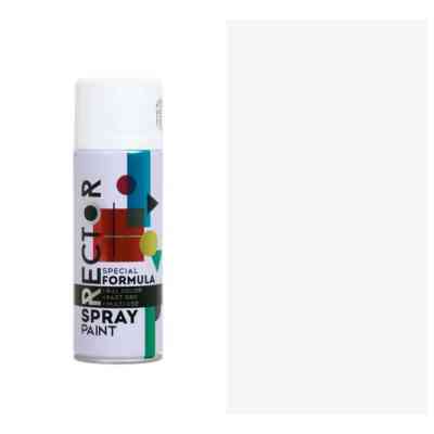 Аерозольна фарба для автомобіля RECTOR універсальна 9010 білий МАТ. 400мл (000013411) Вінниця