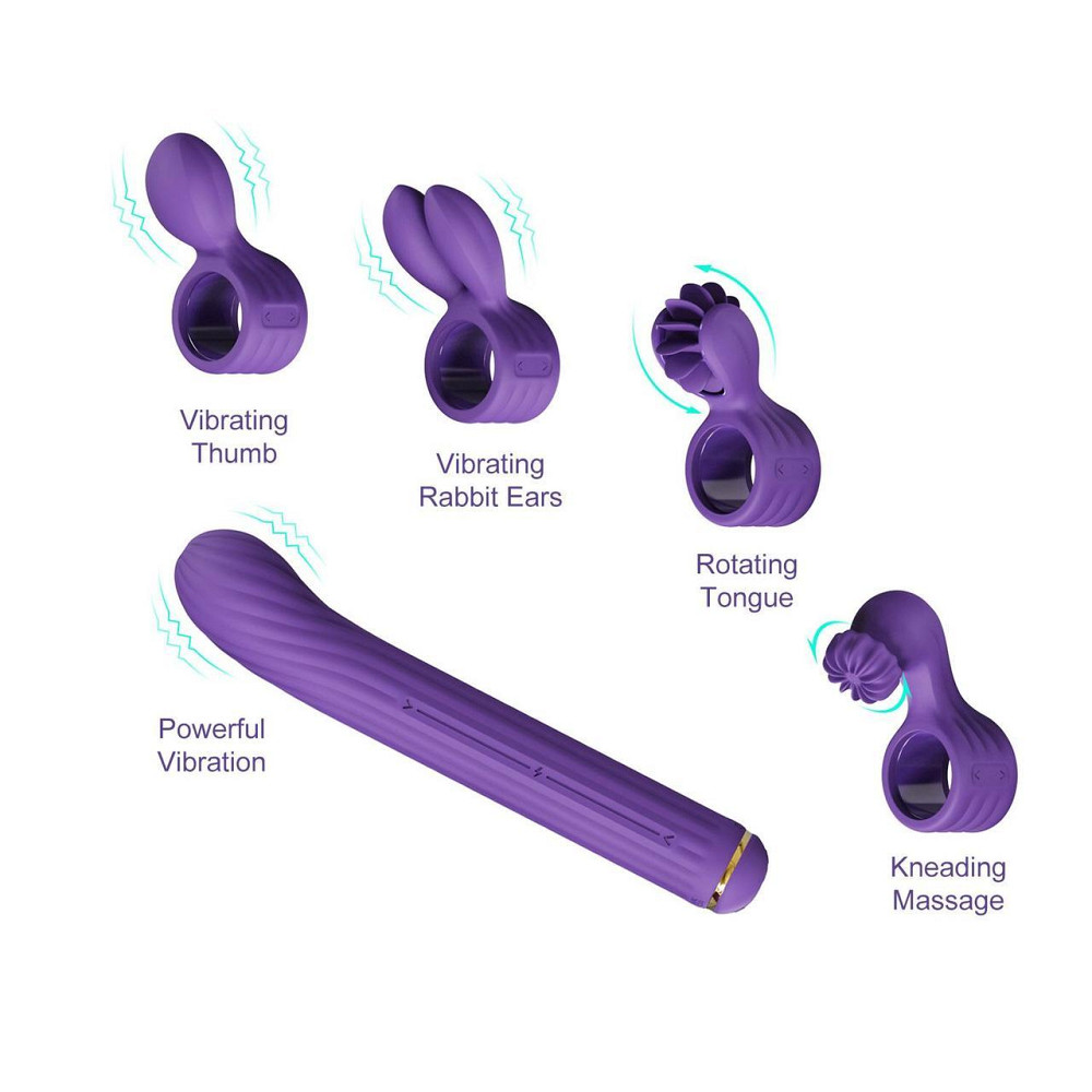 Вібратор Otouch Magic Stick S1 Plus - Purple Sex Aura Київ - фото 3