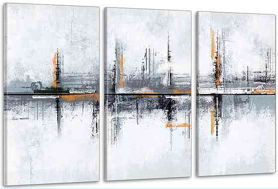 Модульна картина у вітальню/ спальню     Абстракція       ART-192_3A Київ