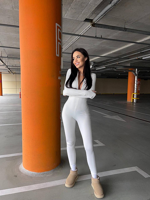 Женский утепленный облегающий комбинезон термо на флисе Молочный, 46/48 Одесса - изображение 1