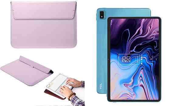 Чохол-конверт VitoCase для TCL 10 TAB Max, з функцією підставки для планшета Фіолетовий Київ