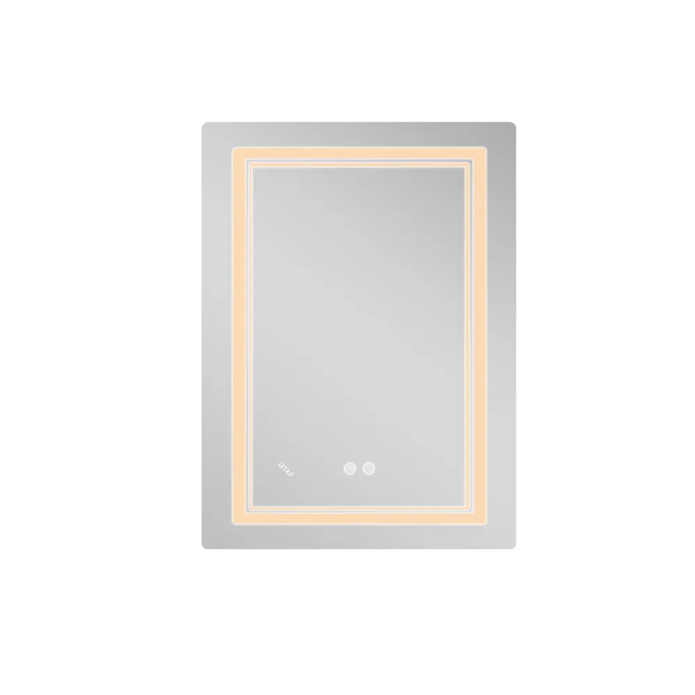 Дзеркало Qtap Cardinal (CA2) 600х800 з LED-підсвіткою Touch, з антизапотіванням, з димером, темп. кольору (3000-6500K) Reverse Київ - фото 12