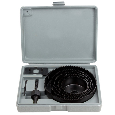 Коронка Sigma по дереву наборная 64, 76, 89, 102, 127 мм, кейс (1520081) Винница - изображение 1