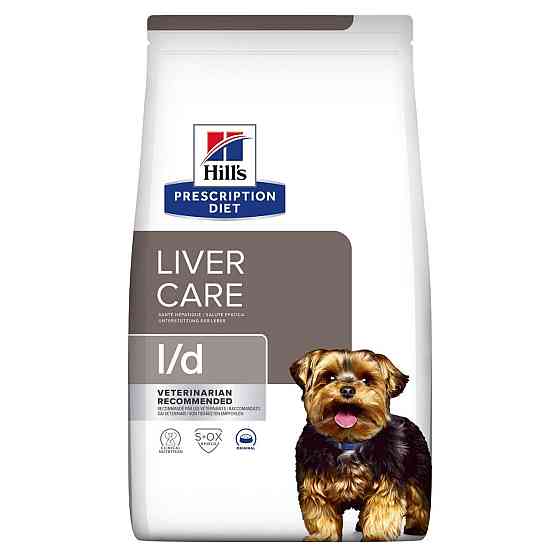 Сухий корм Хіллс Hills PD Canine L/d для собак 1.5 кг при захворюваннях печінки Вінниця